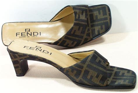 fendi green shoes|vintage fendi shoes.